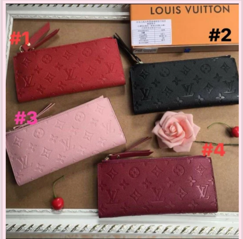 L Mono Zip Pouch