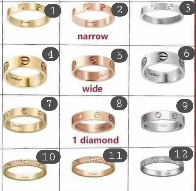 Carti Variety Rings 1-12