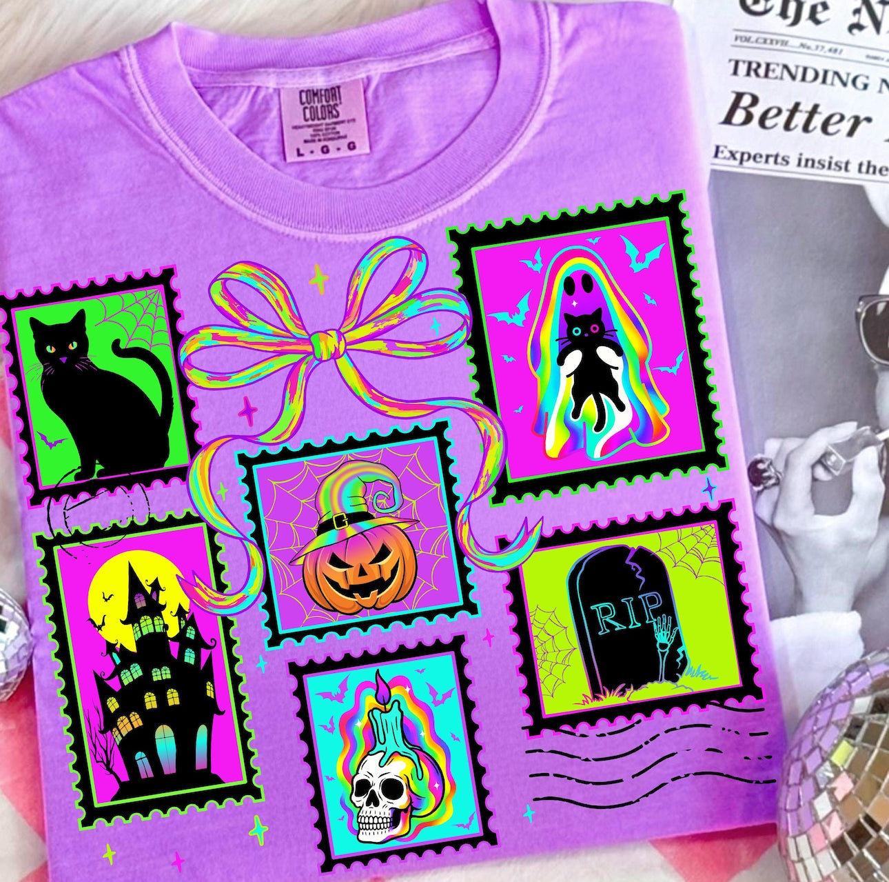 Vibrant Halloween Gallery 2  Comfort Color Tee