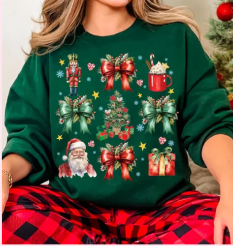 Christmas Graphic Tee or Pullover