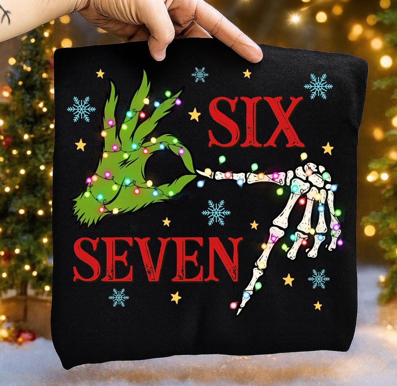 Grinchy 6 7   ADULT & YOUTH TEE OR PULLOVER