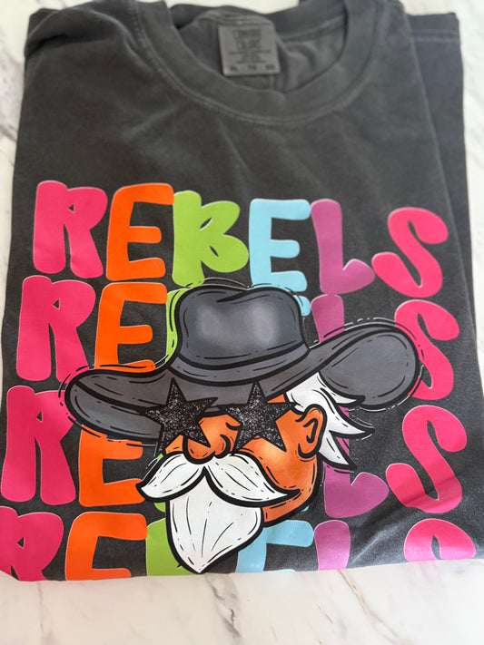 Custom mascot tee