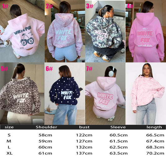 White f0x sweater
