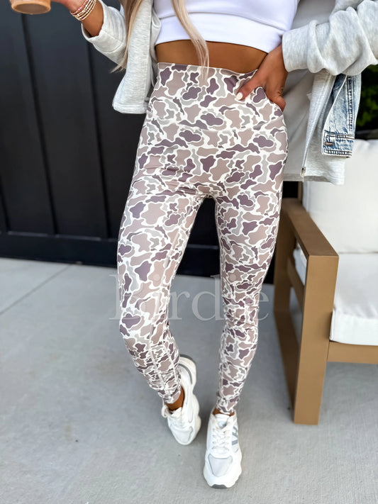 2ND CUT DUCK CAMO LEGGINGS