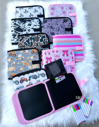 Pre order but then in stock when arrives - Travel Pal Coloring books for kids - PERFECT GIFT
