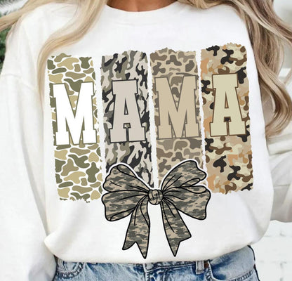 Mama Camo Pullover