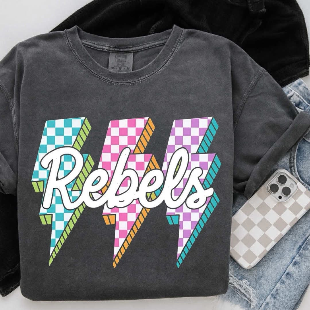 Rebel colorful bolt