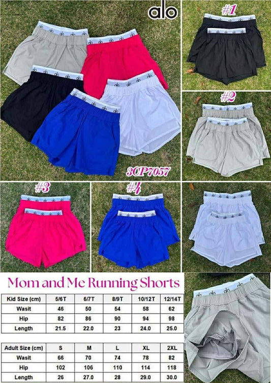Mommy & me shorts A&&L