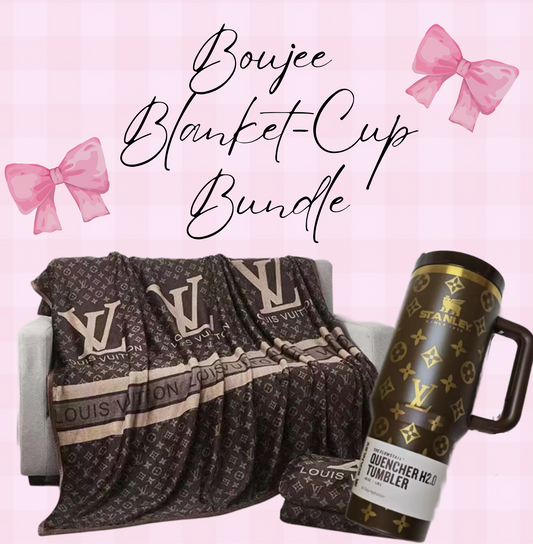 Boujee Blanket/Cup Bundle