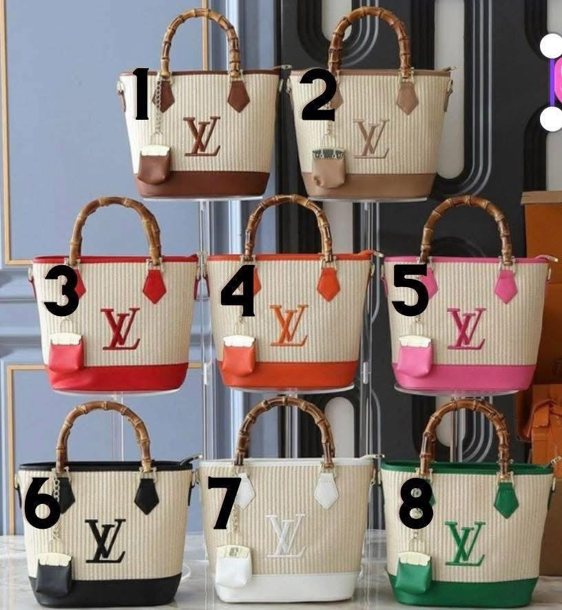Ellie woven tote