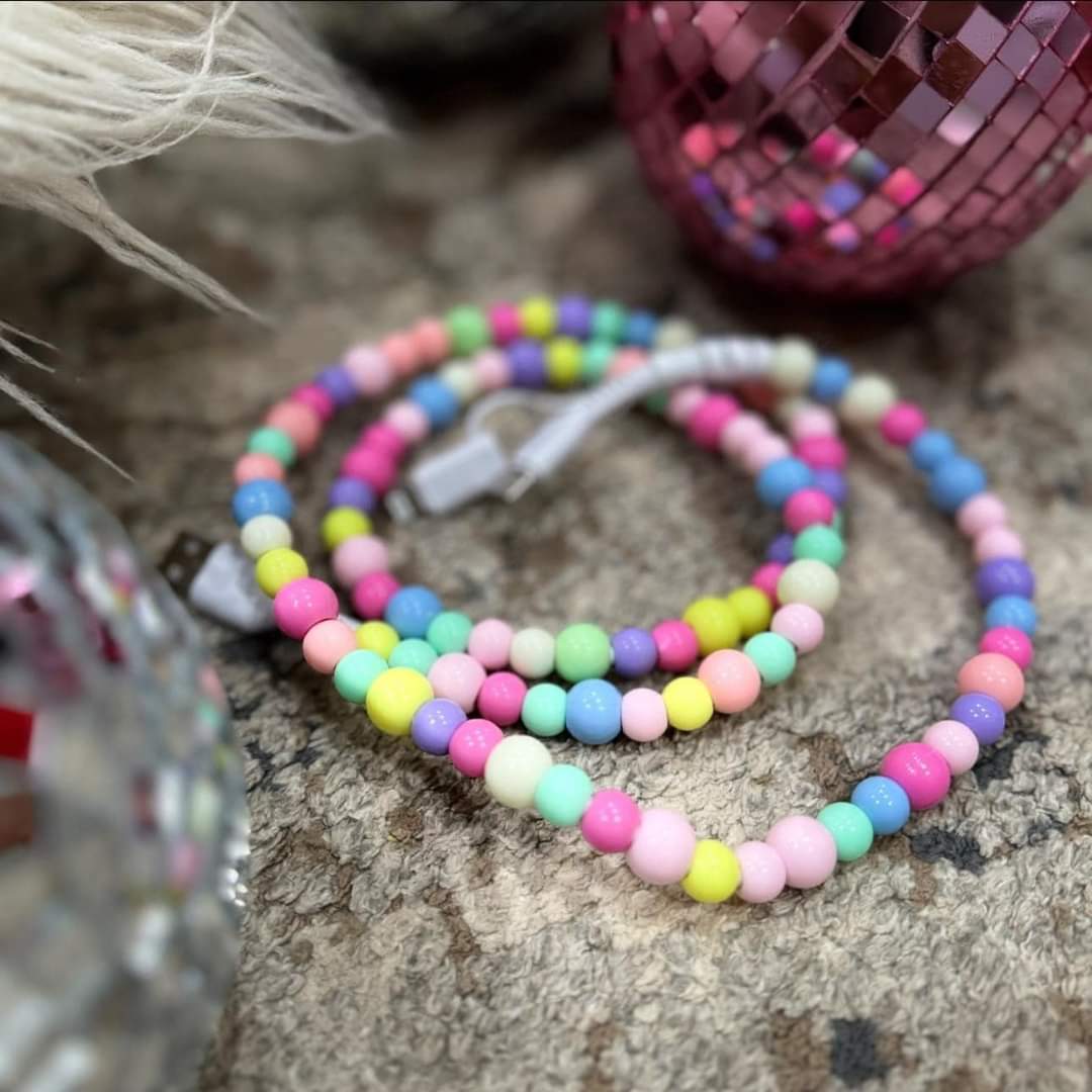 Beaded Charging Cable