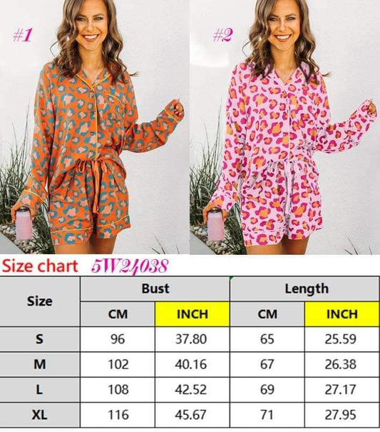 Printed Pajama Sets
