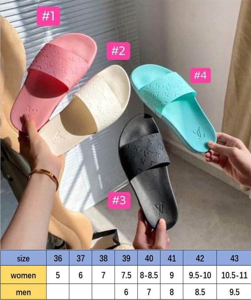 L Slide Sandals