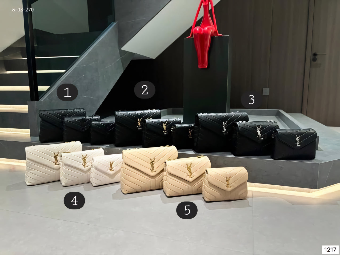 Y bags 1-5 S/M/L