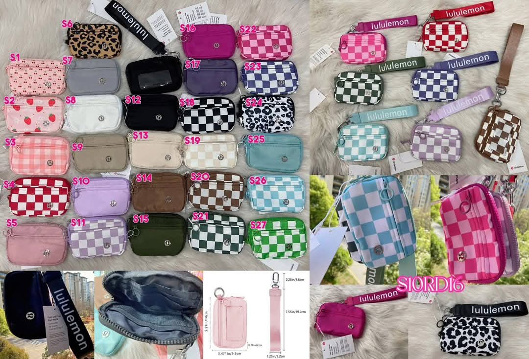 🍋Lu Wallet Pouches 6 New