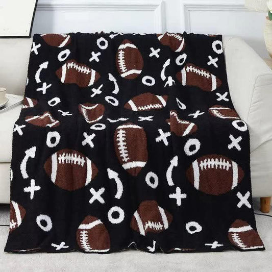 Game Day Blanket Black