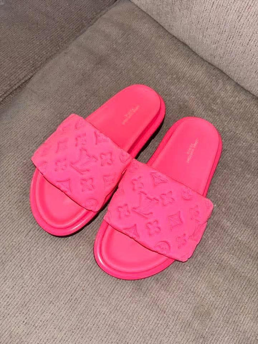 L Pillow Slide Sandal Pink