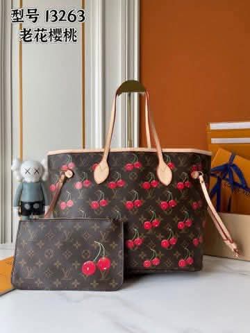 L Cherry Never Full Bag