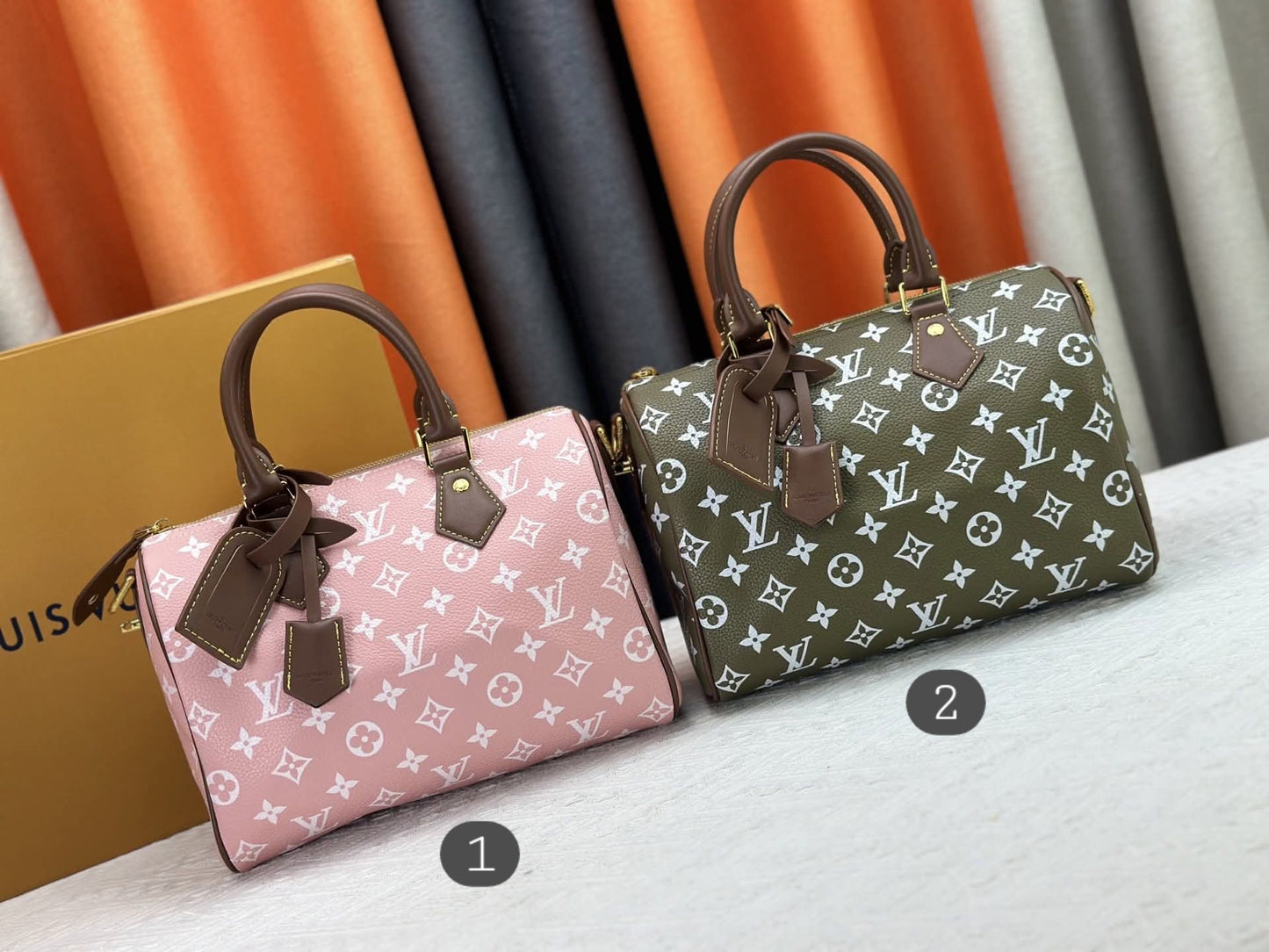 L S Bag Pink/Green
