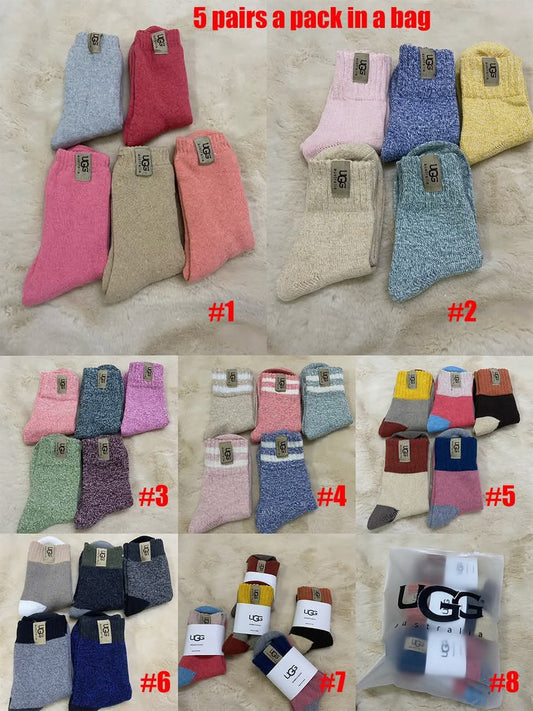 U Boot Socks 5pk