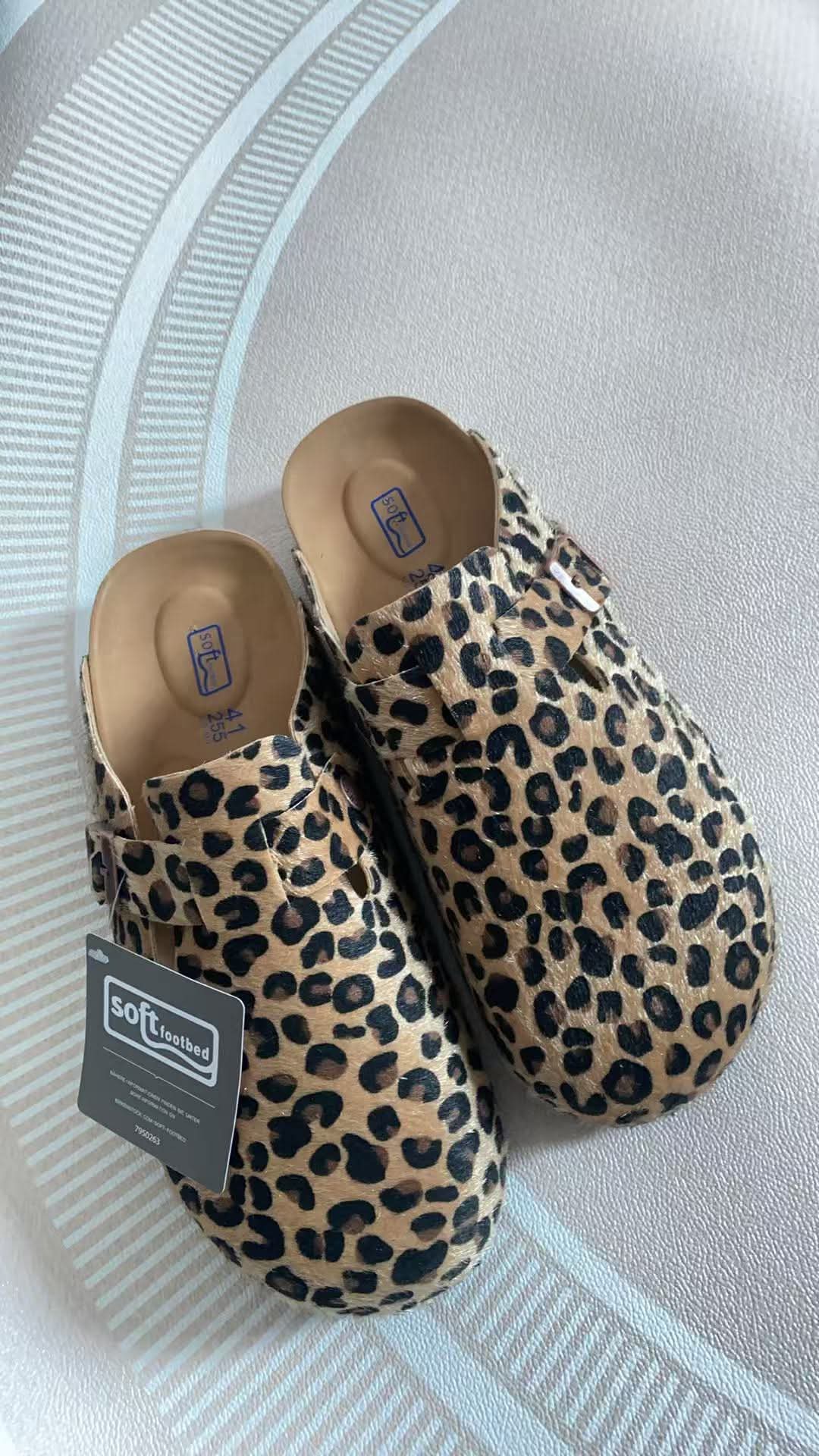 Leopard Clog Shoe