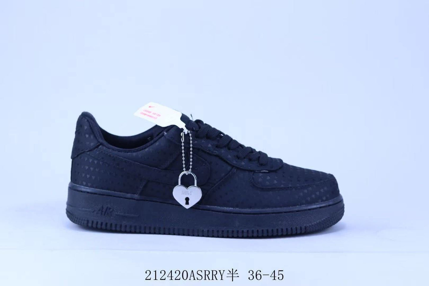 NKE Black Locket Sneakers