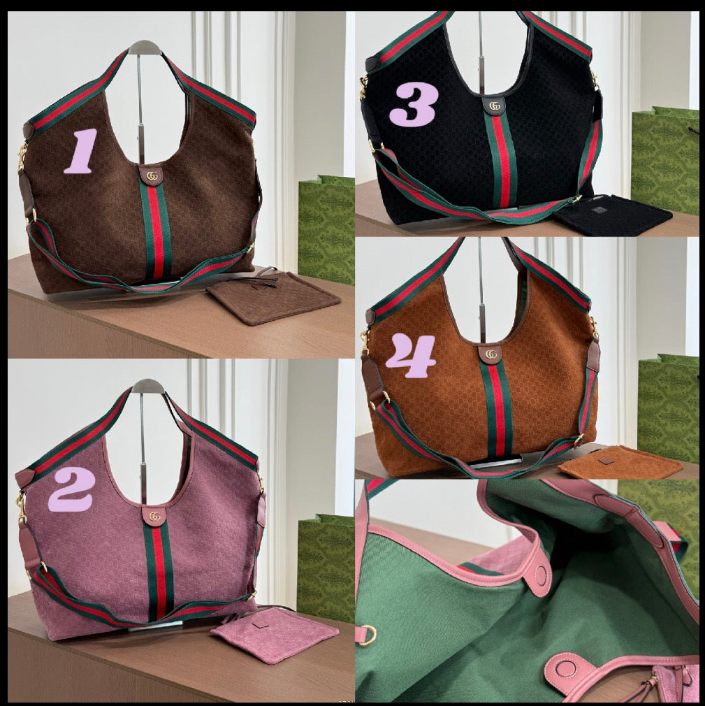 Giggle - O - LARGE carry bag fall colors