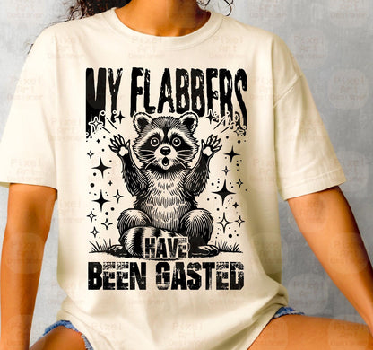 My flabbers ADULT TEE OR PULLOVER