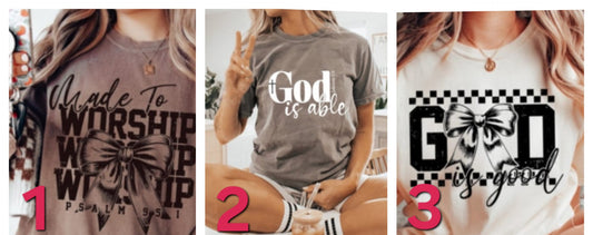 Christian Graphic Tshirts