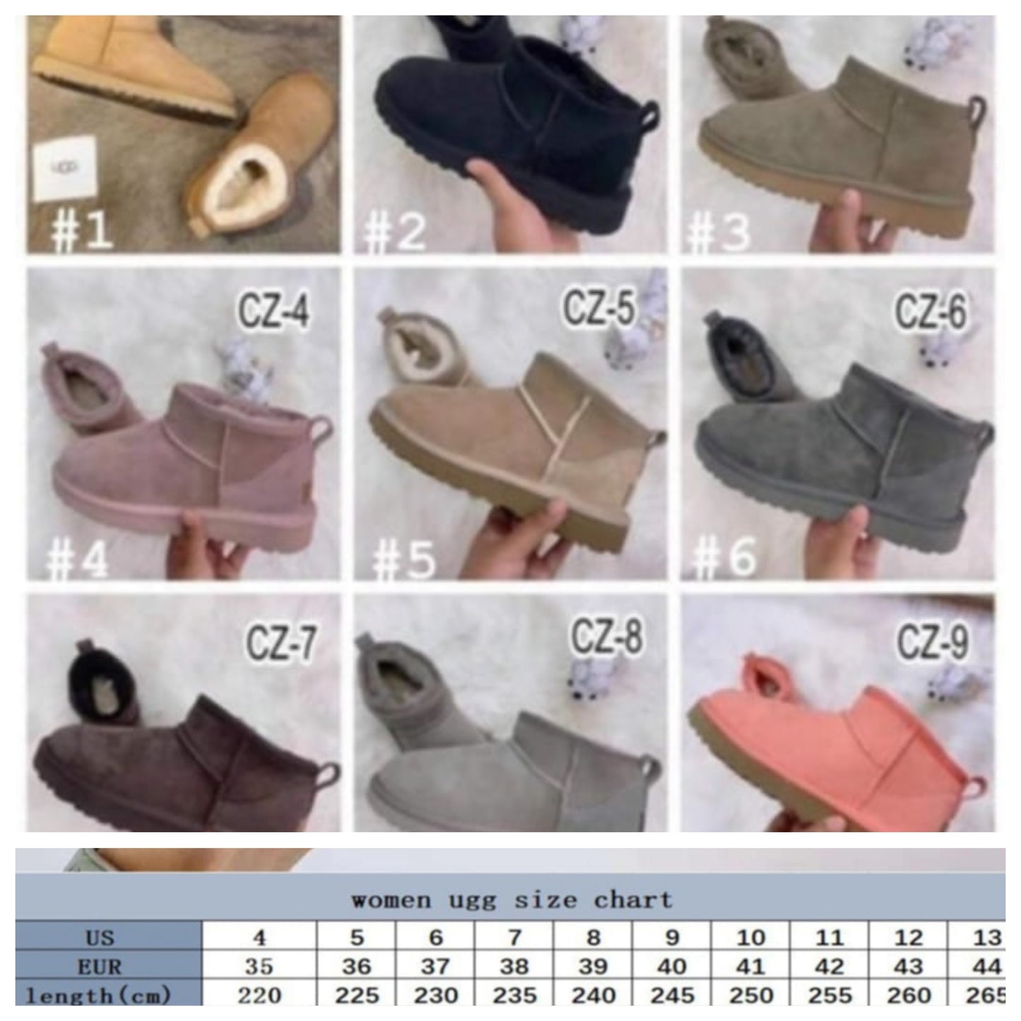U Low Boots
