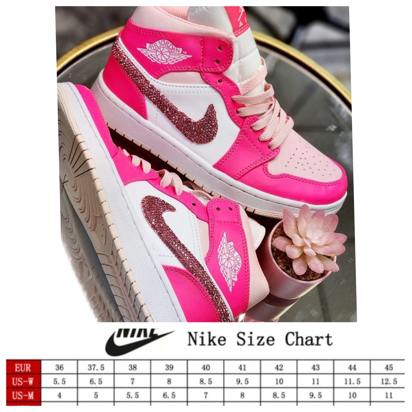 Nke Jrdn Pink Bling