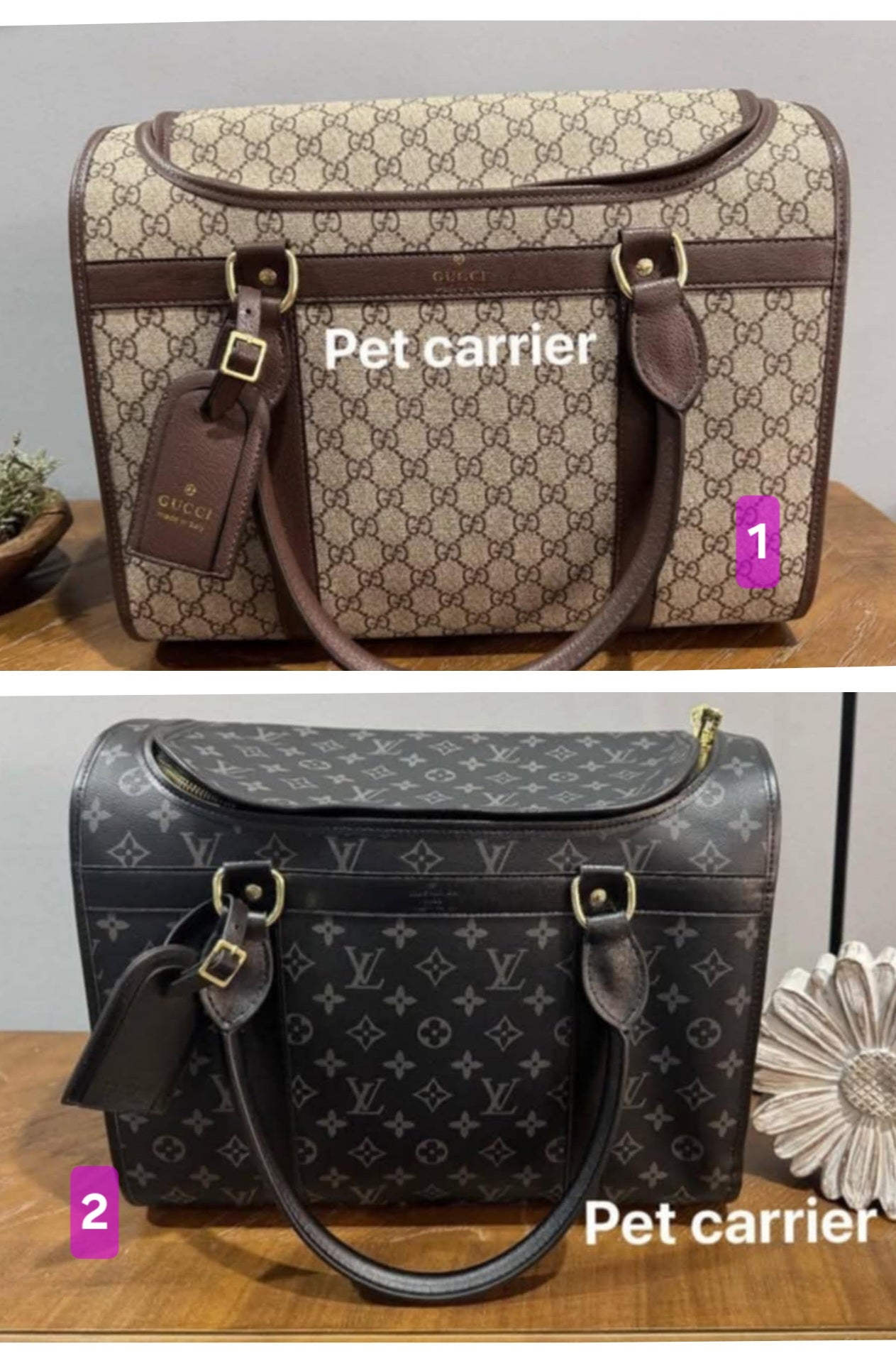 Boujee Pet Carrier