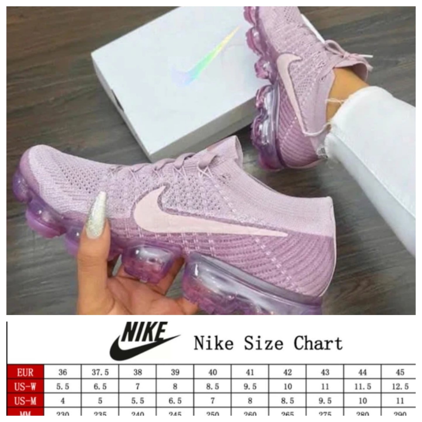 NKE VaporMax Purple