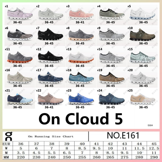 On C Shoes 5 (Style 21-25)