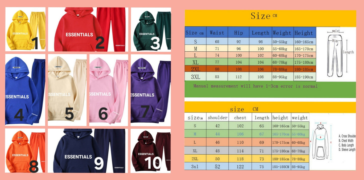 Essential Sweat Sets 1