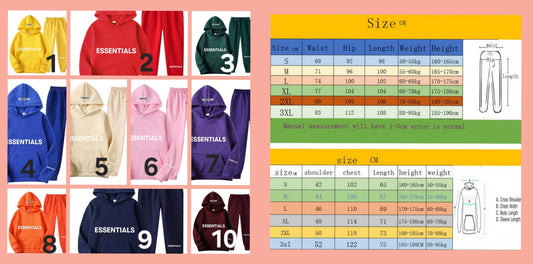 Essential Sweat Sets 1
