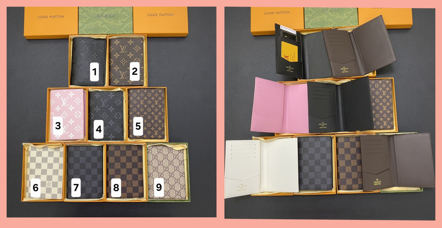 Boujee Card Organizer Wallets 1-9