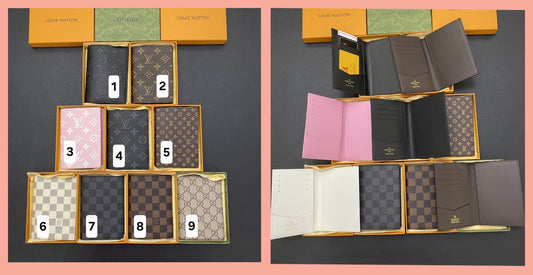 Boujee Card Organizer Wallets 1-9