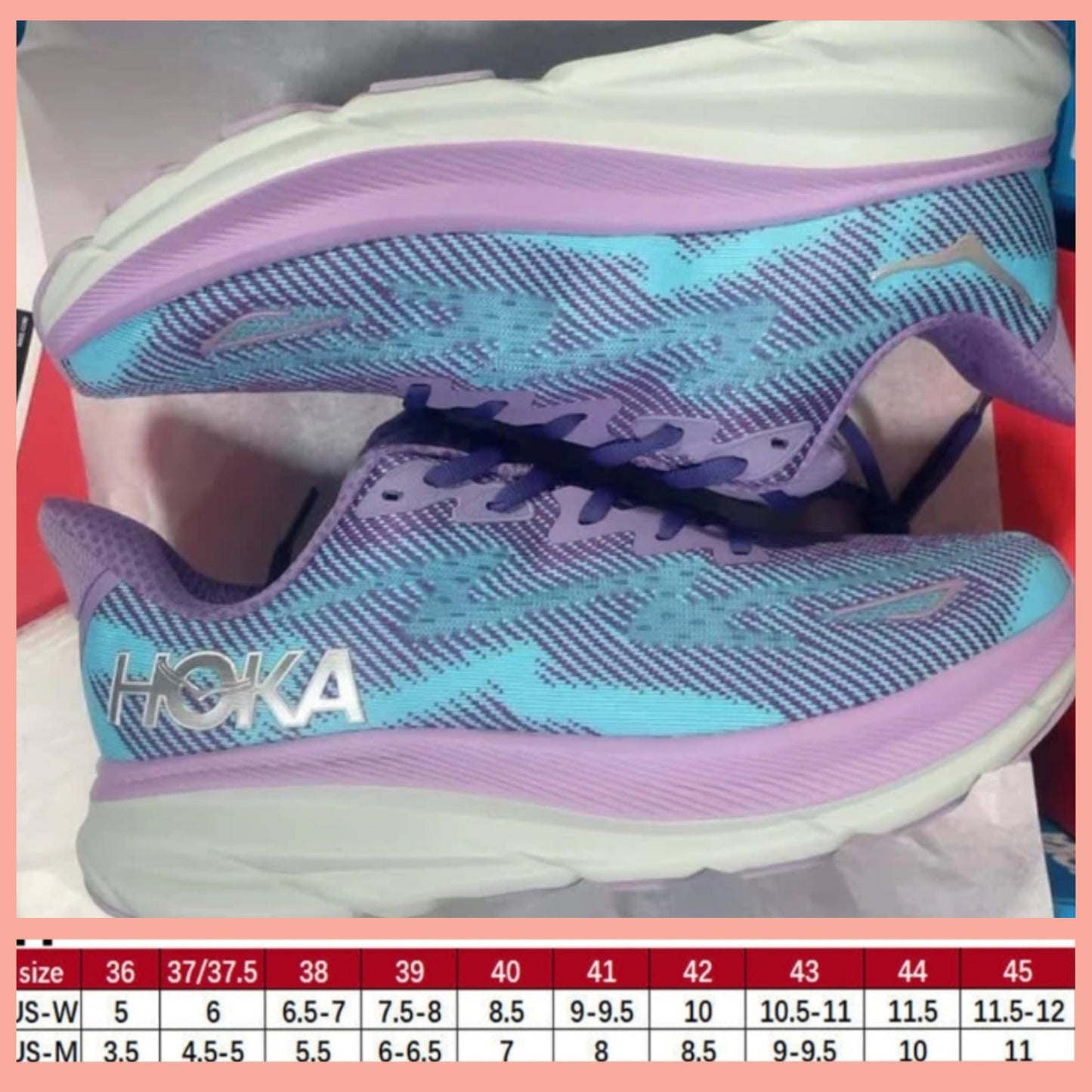 H*ka Sneakers Purple/Blue