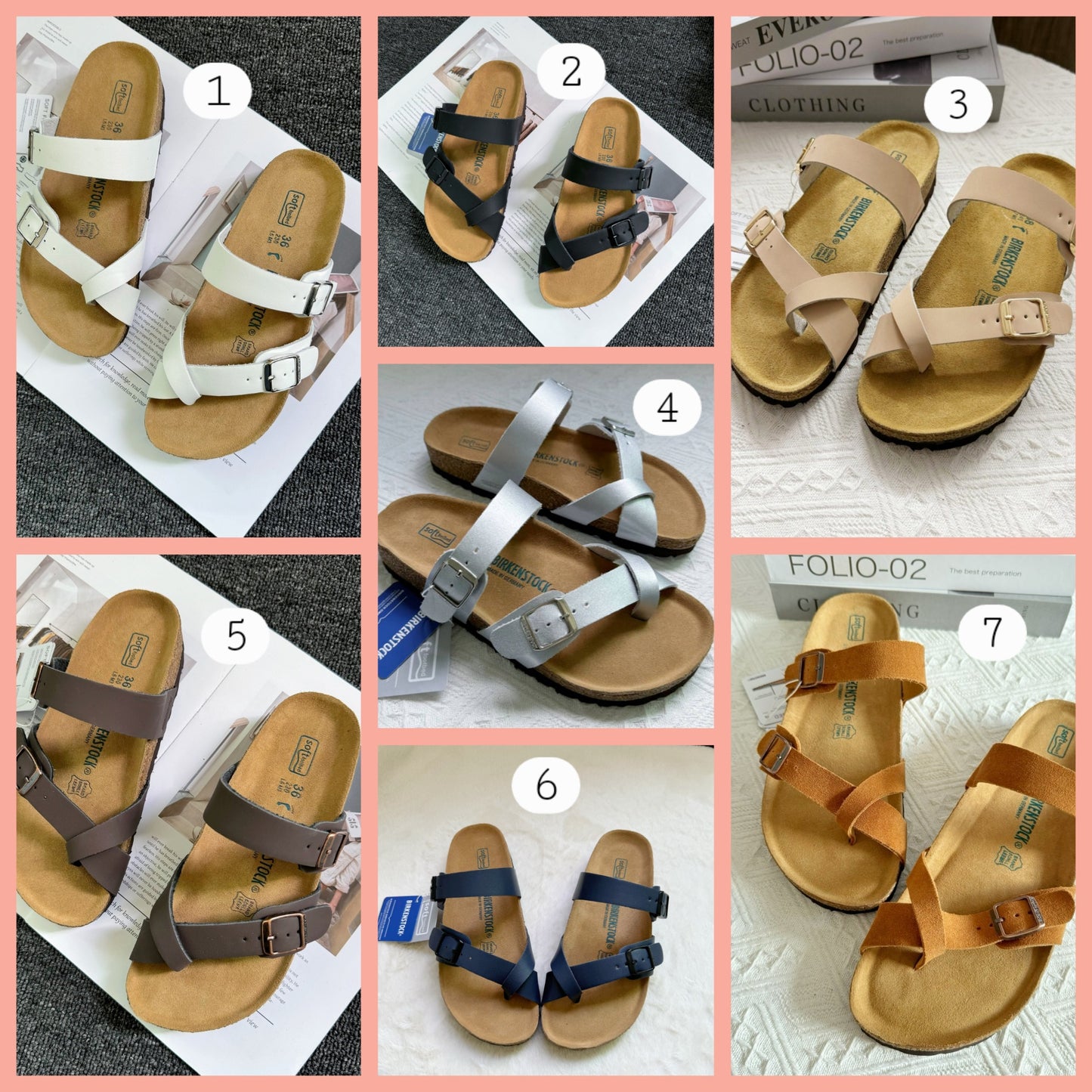 B-irk Toe Sandals 1-7