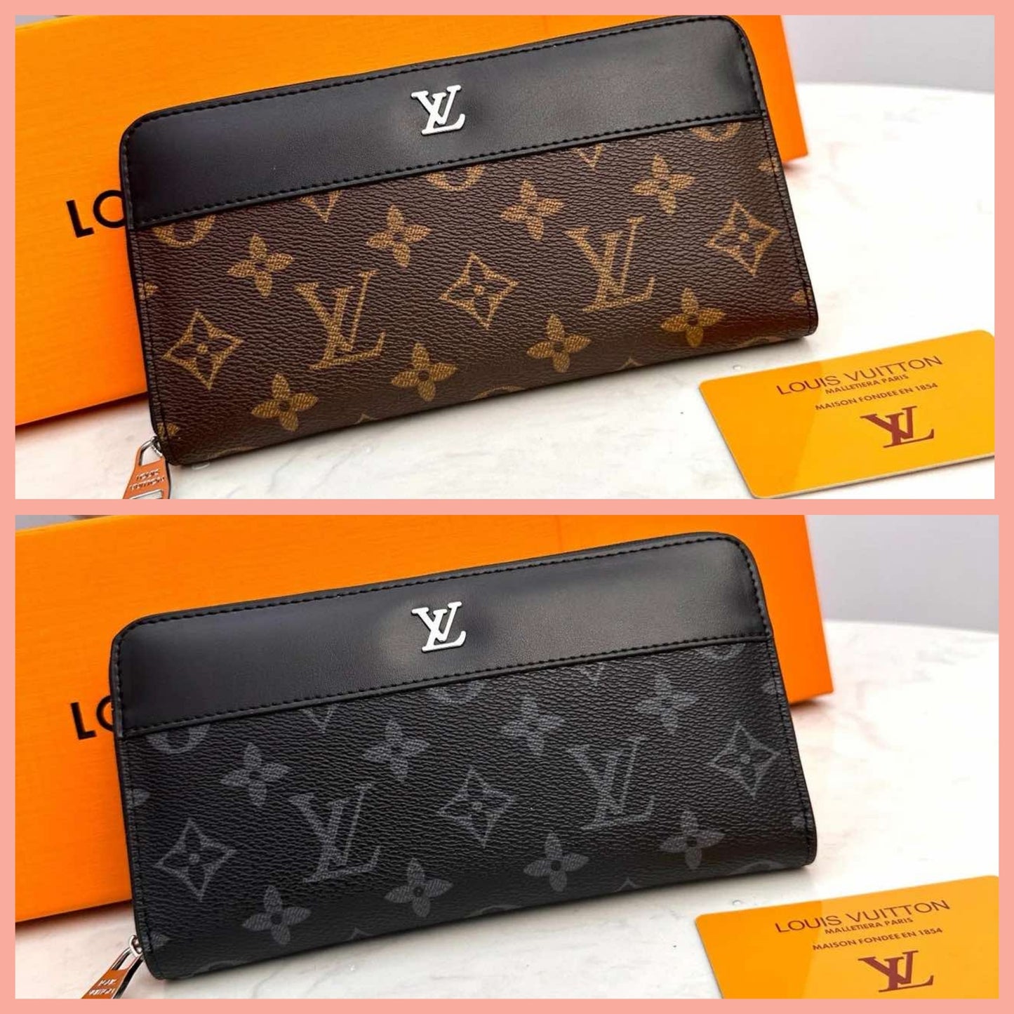 L Zip Wallet Clutch
