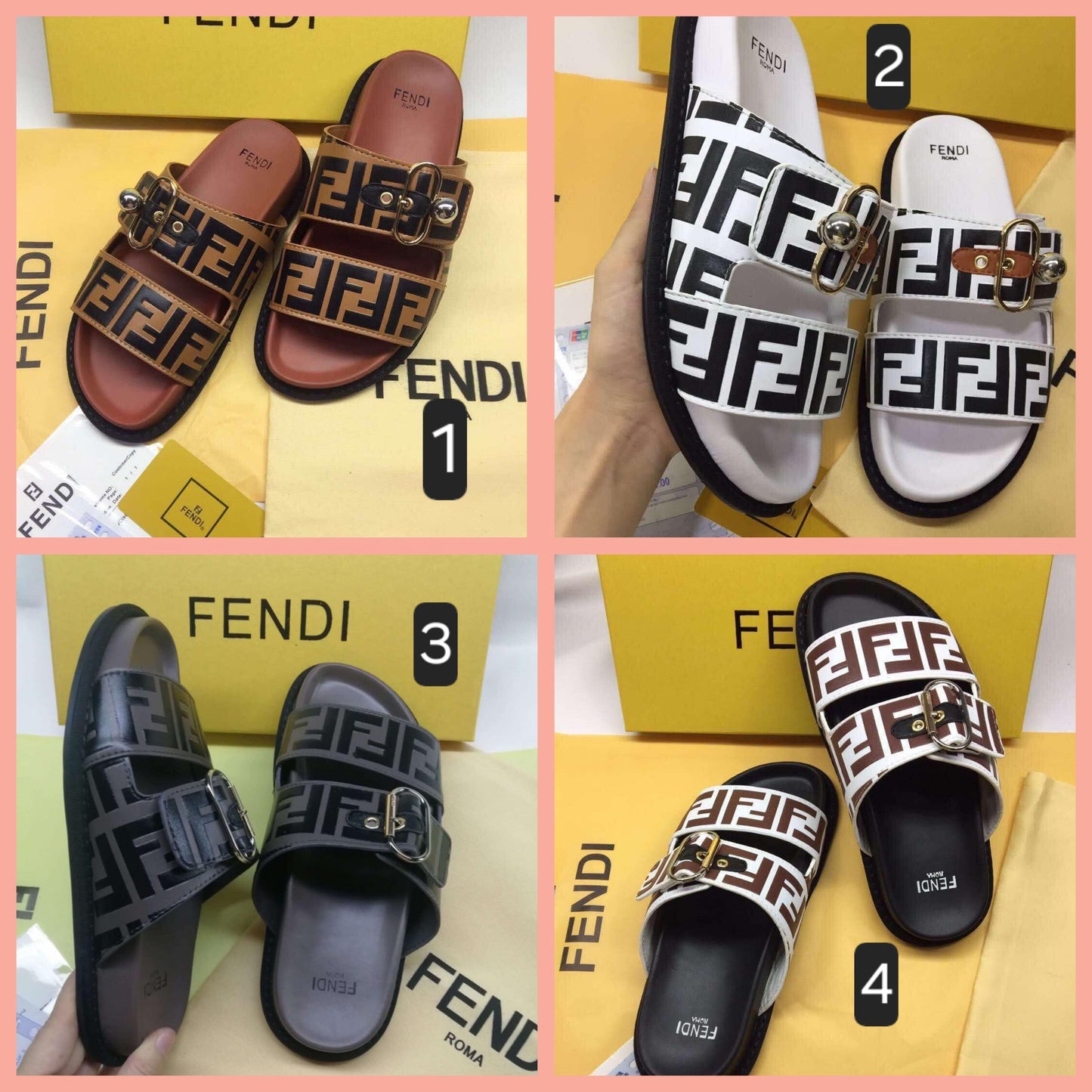 FF 2 Strap Sandals