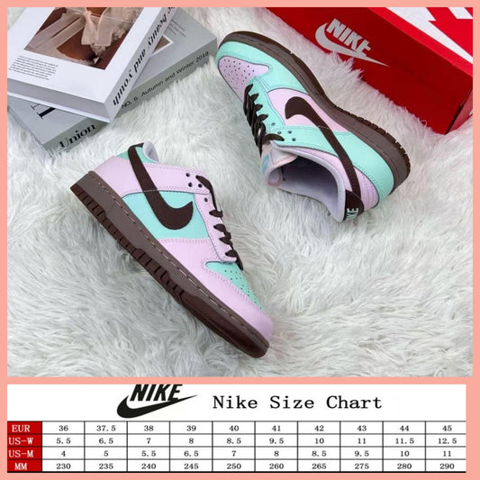 NKE Sneakers Pink/Teal/Black