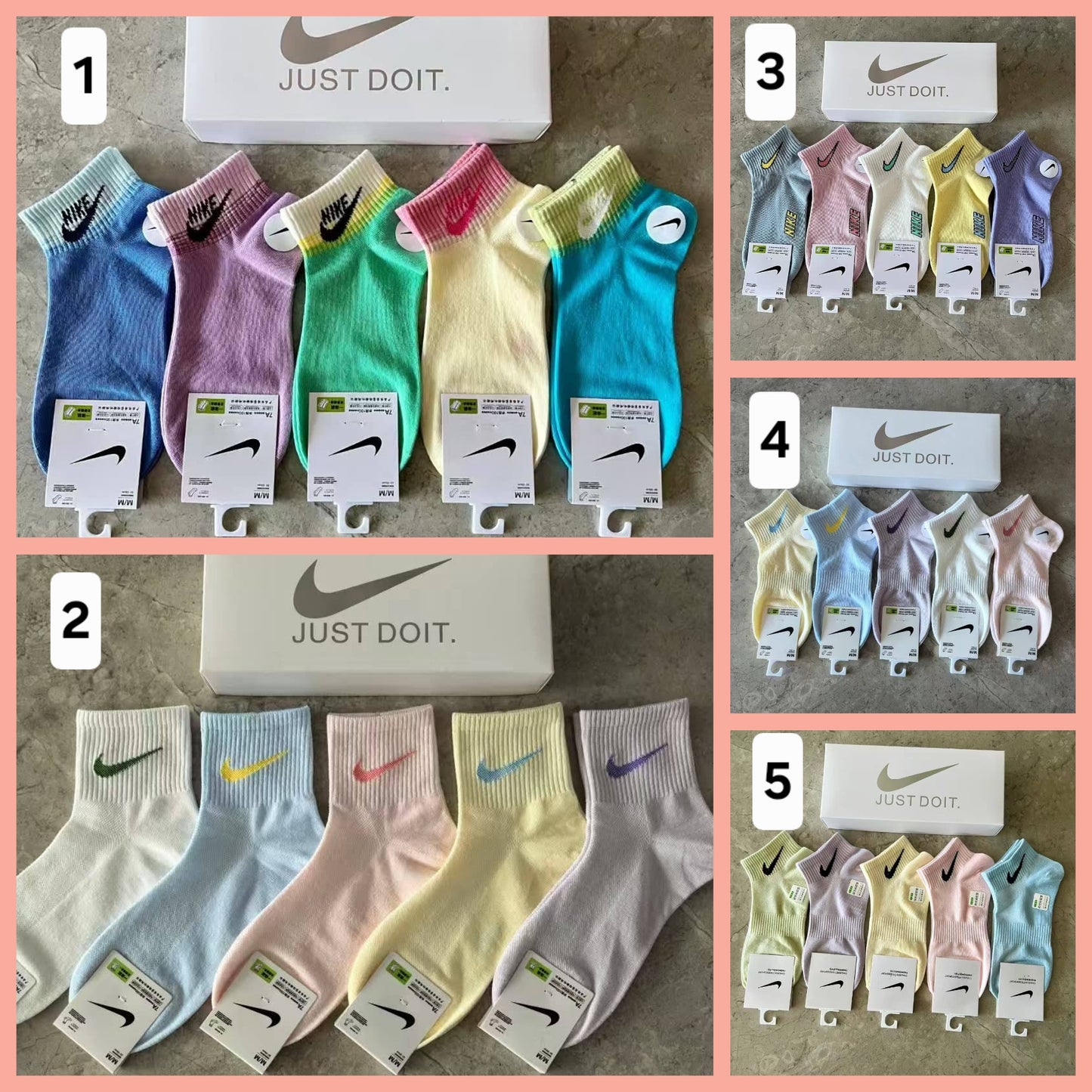 NKE Socks w box
