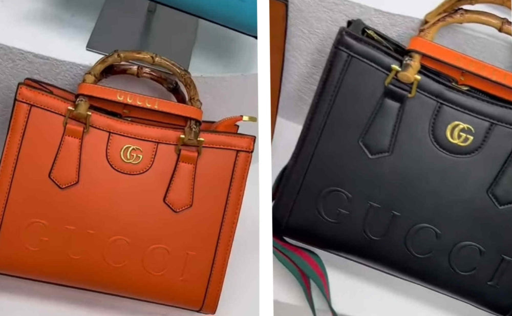 G*G Orange/Black Bags