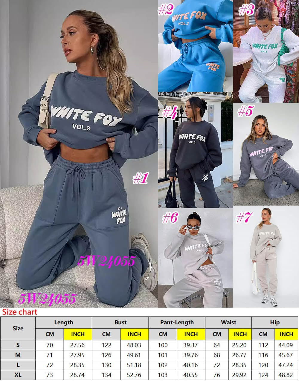 White f0x set