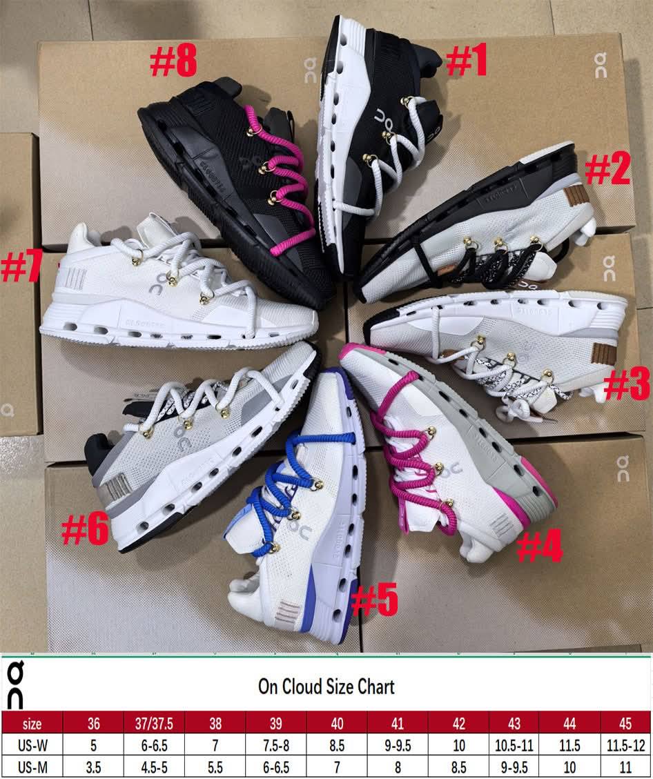 On C Shoes New 1-8