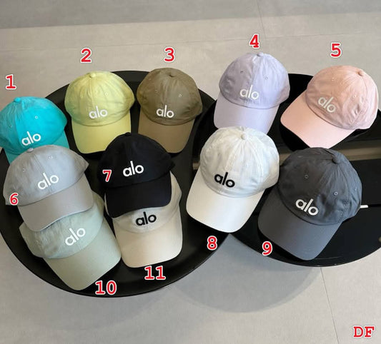A.L.O. Embroidered Baseball Hats 2