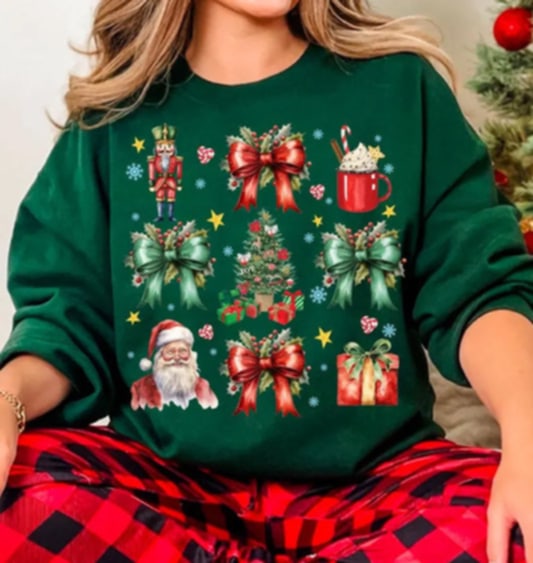 Christmas Graphic Crewneck/Tees 3