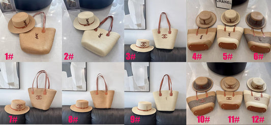 Boujee Hat & Tote Bag Sets 1-12